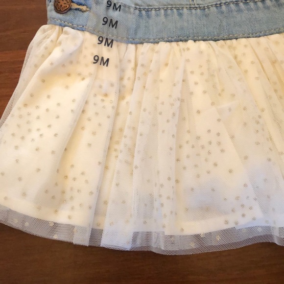 Osh Kosh tulle overalls skirt - Picture 3 of 5